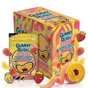 Gummy Rush Turkish Sour Belts Strawberry Lemonade 96g