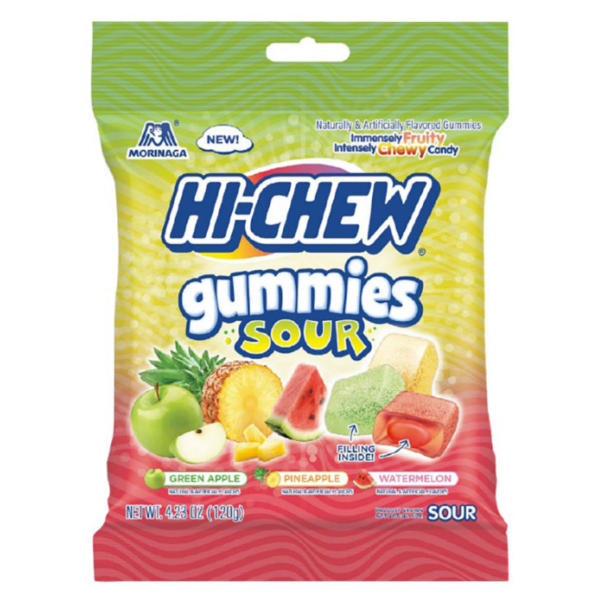 HI-CHEW Gummies Sour Mix 120 g