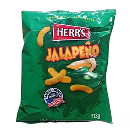 Herr’s Jalapeño Cheese Curls 113 g