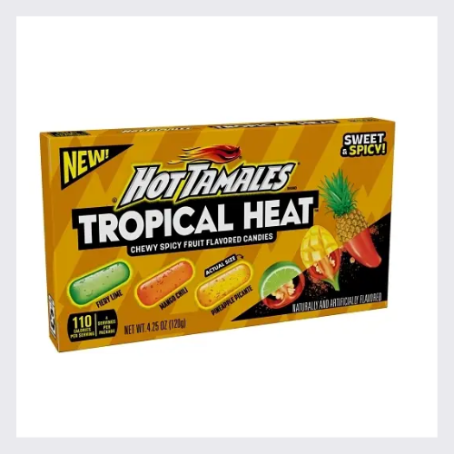 Hot Tamales Tropical Heat Theater Box 120g