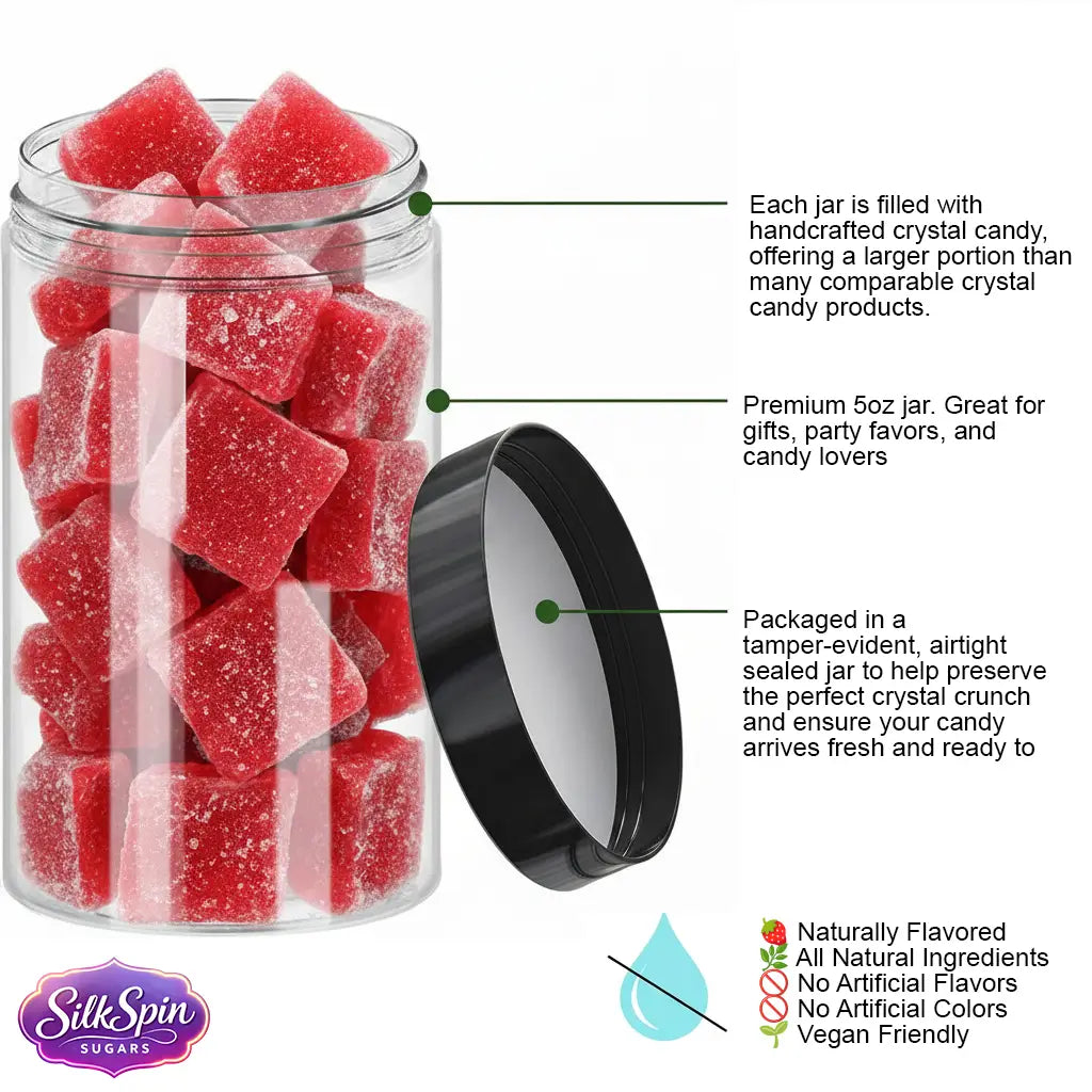 Japanese Crystal Candy Cubes Cherry 142g