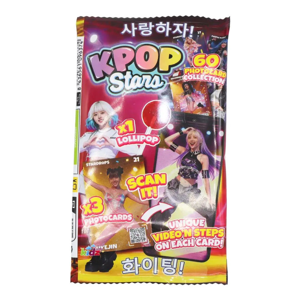 K-POP Stars Lollipop & Photocards 24g