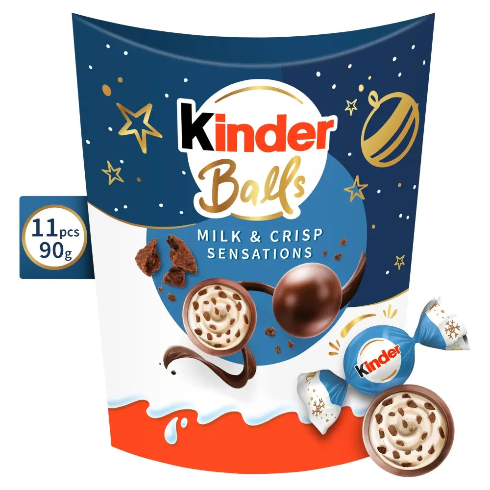 Kinder Choco Balls Milk Crisp 90g