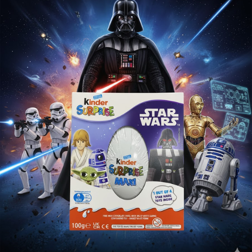 Kinder Surprise Maxi Star Wars 100 g – limited edition samlerutgave