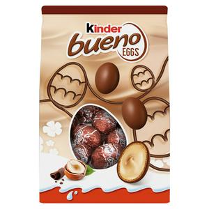 Kinder Bueno Milk Chocolate & Hazelnut Mini Easter Eggs Bag 80g