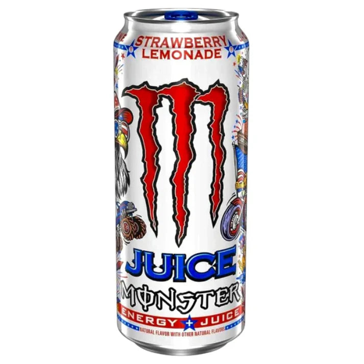 Monster Juice Strawberry Lemonade 473 ml (LIMITED!!)