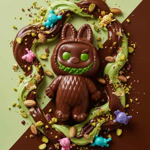 Ladubi Dubai sjokolade Pistasj 60g