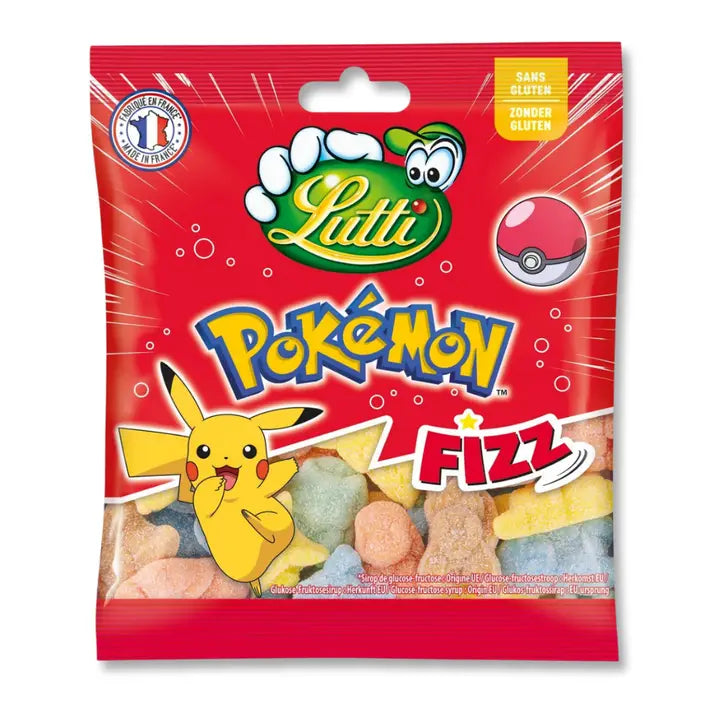 Lutti Pokémon Fizz 100g