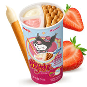Meiji Kuromi Strawberry Cream Stick Biscuit 50g