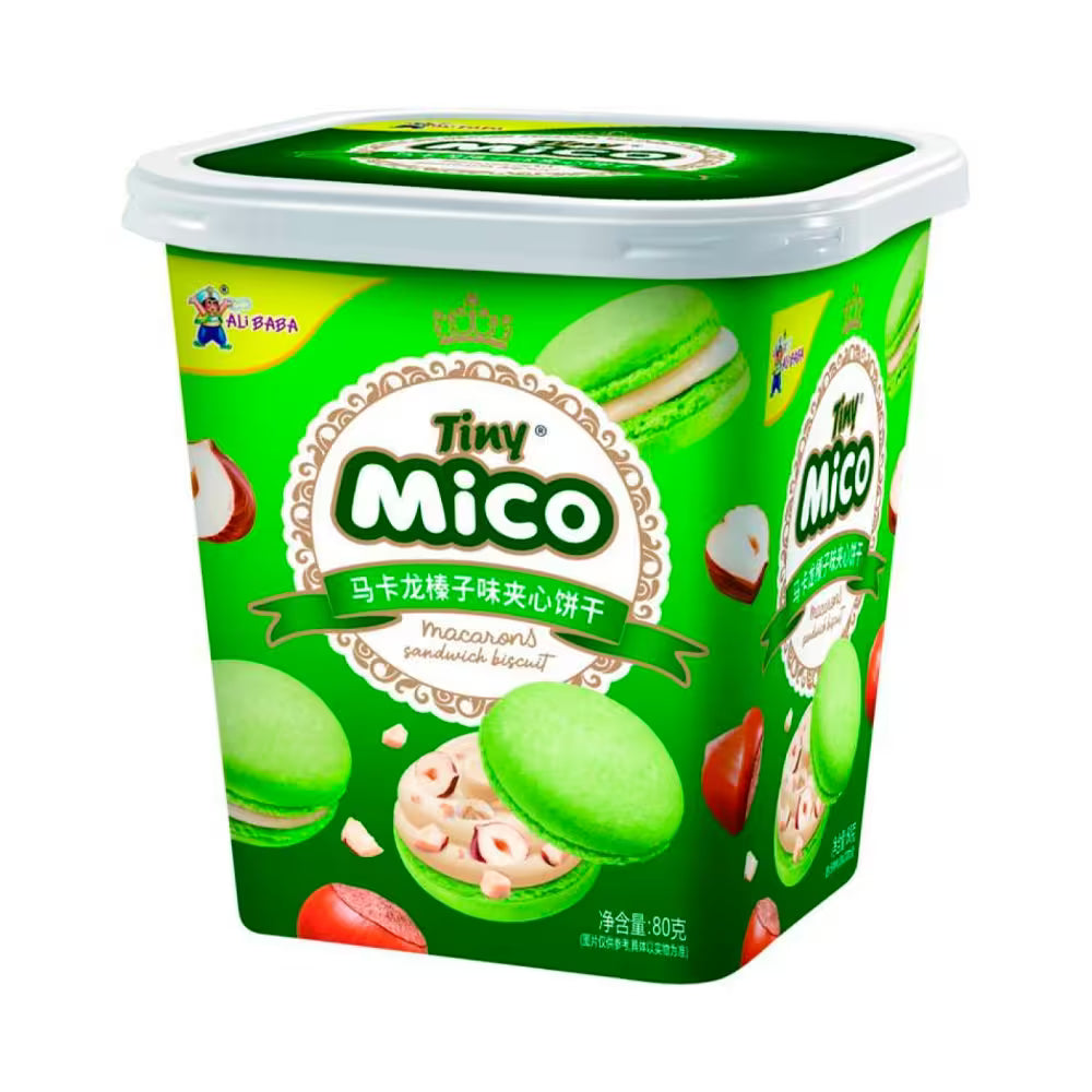 Mico Hazelnut Macaron Cookies 80g