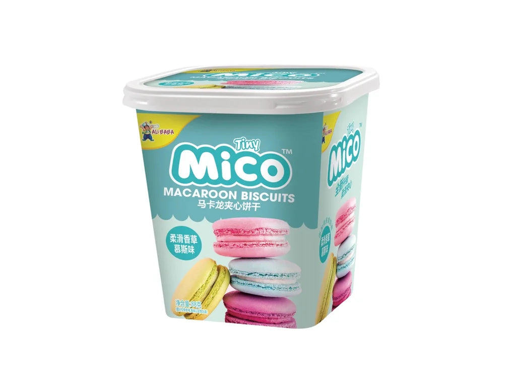 Mico Vanilla Mousse Macaron Cookies 88g