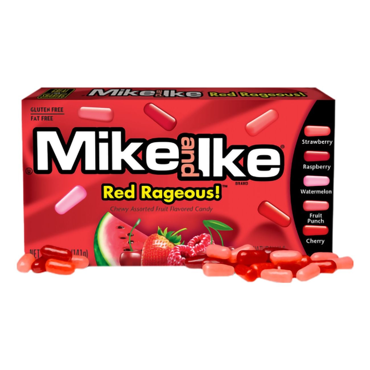 Mike And Ike Red Rageous! 141g