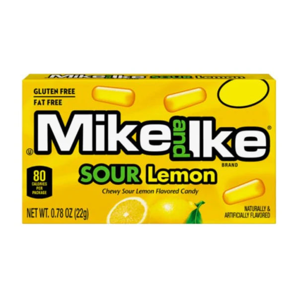 Mike And Ike Sour Lemon 22g