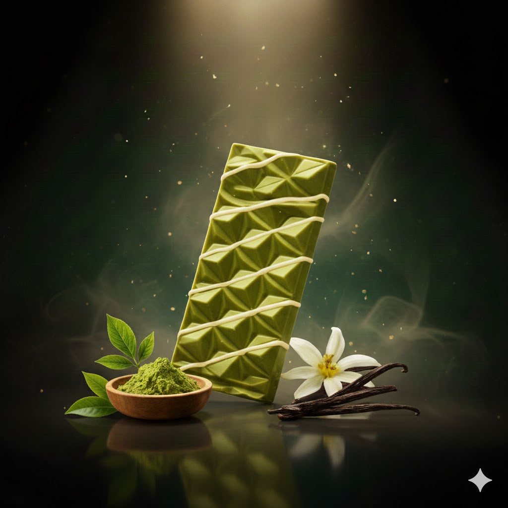 Matcha Dubai Sjokolade Med Vanilje Krem 80g