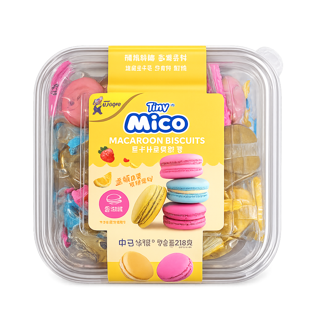 Mico Mixed Macaron Cookies (Biscuits) 218g