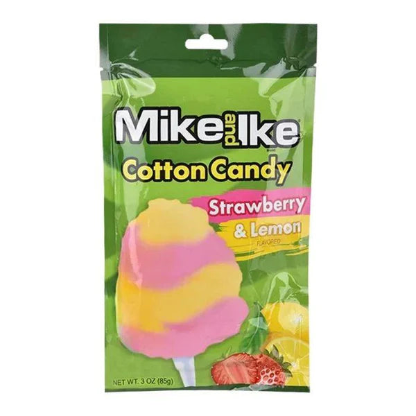 Mike & Ike Cotton Candy Strawberry & Lemon (85g)