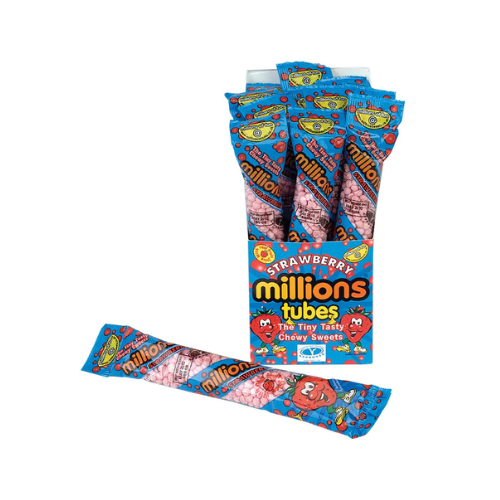 Millions Strawberry Tube 55g