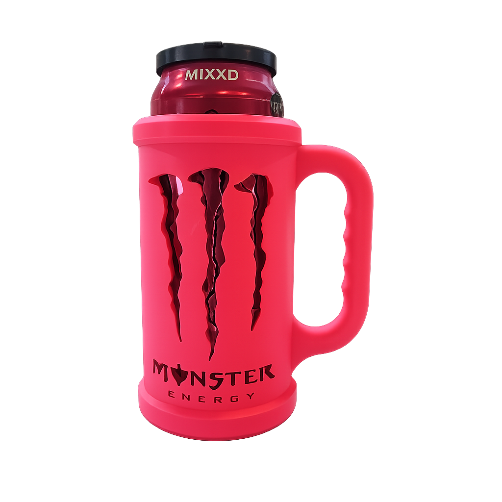 Monster Energy Gaming Mug Bundle – Neon Pink