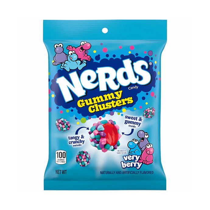 Nerds Gummy Clusters Very Berry 113g