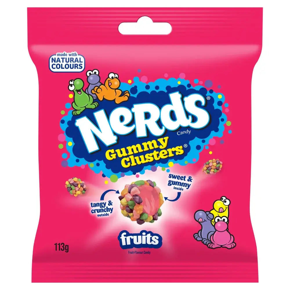 Nerds Gummy Clusters Fruits 113g