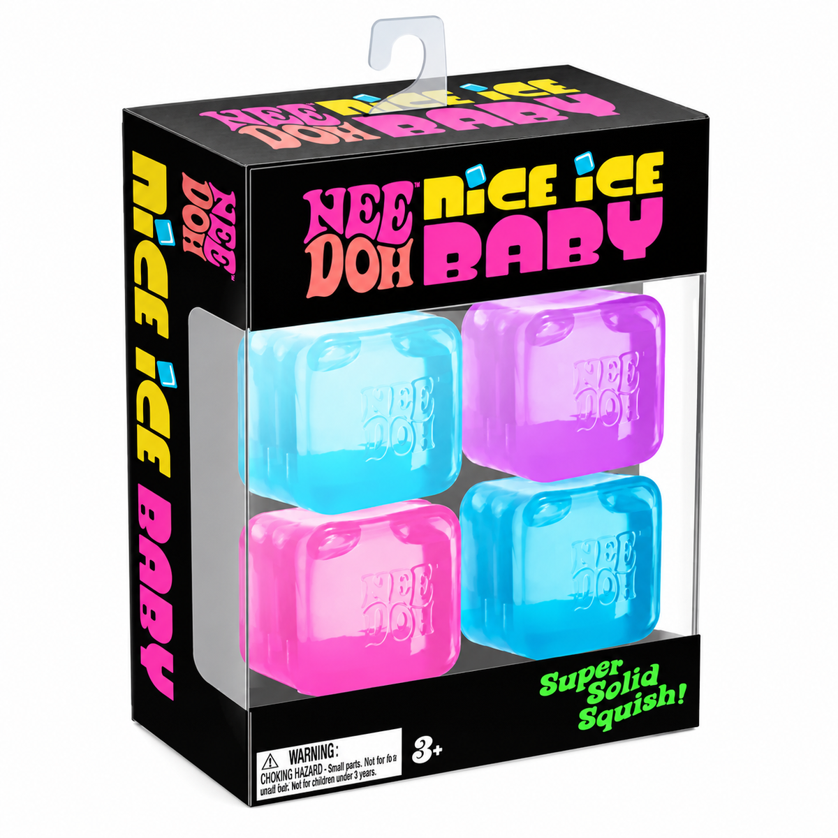 NeeDoh Nice Ice Baby 4-pakning