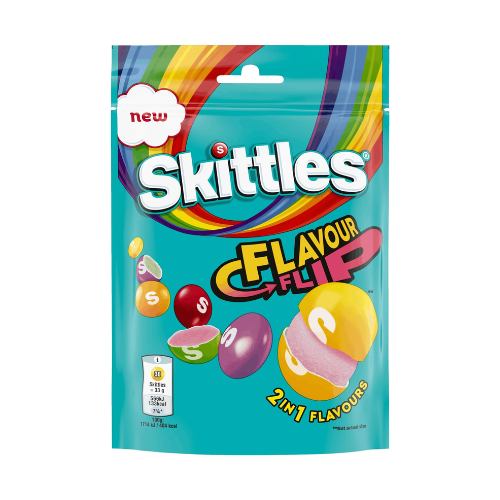 Skittles Treat Bag Fruit Flip Sweets 109g