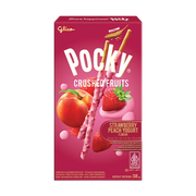 POCKY Crushed Fruits Strawberry Peach Yoghurt 38g