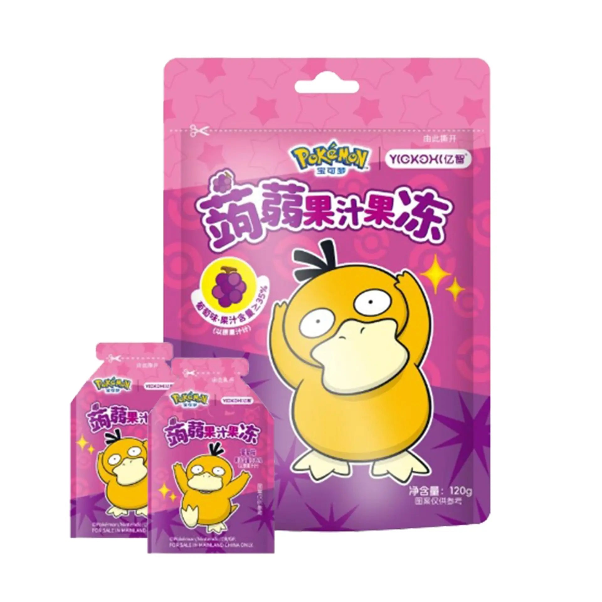 Pokémon Jelly Grape Flavor 120g