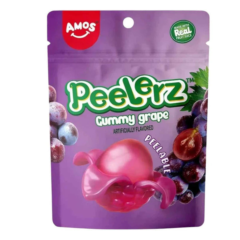 Amos Peelerz Gummy Grape 65g