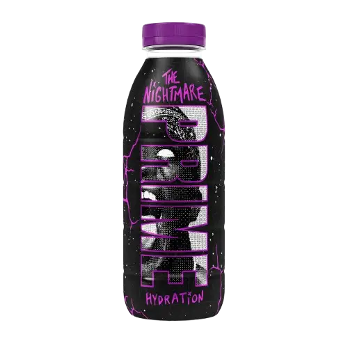 Prime Hydration The Nightmare Bottle 500ml – KSI limited edition sportsdrikk med kokosvann og elektrolytter.