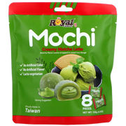 Royal Family Mochi Creamy Matcha Latte 120g – japansk-inspirert mochi fra Taiwan med kremet matcha-fyll og autentisk grønn te-smak.