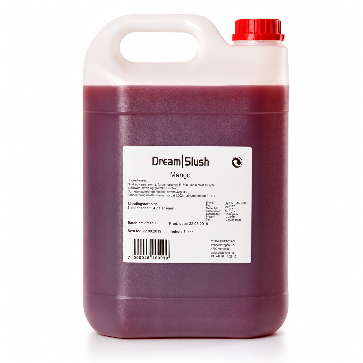 Dream Slush Mango 5L
