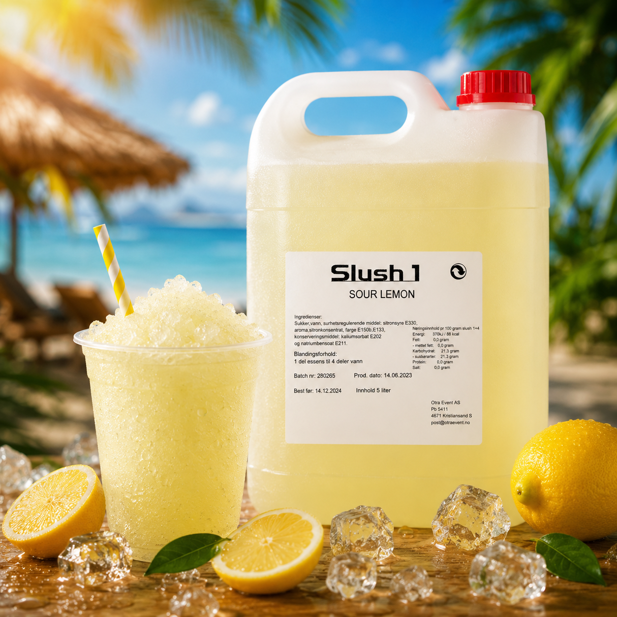 Dream Slush Sour Lemon Essens 5L