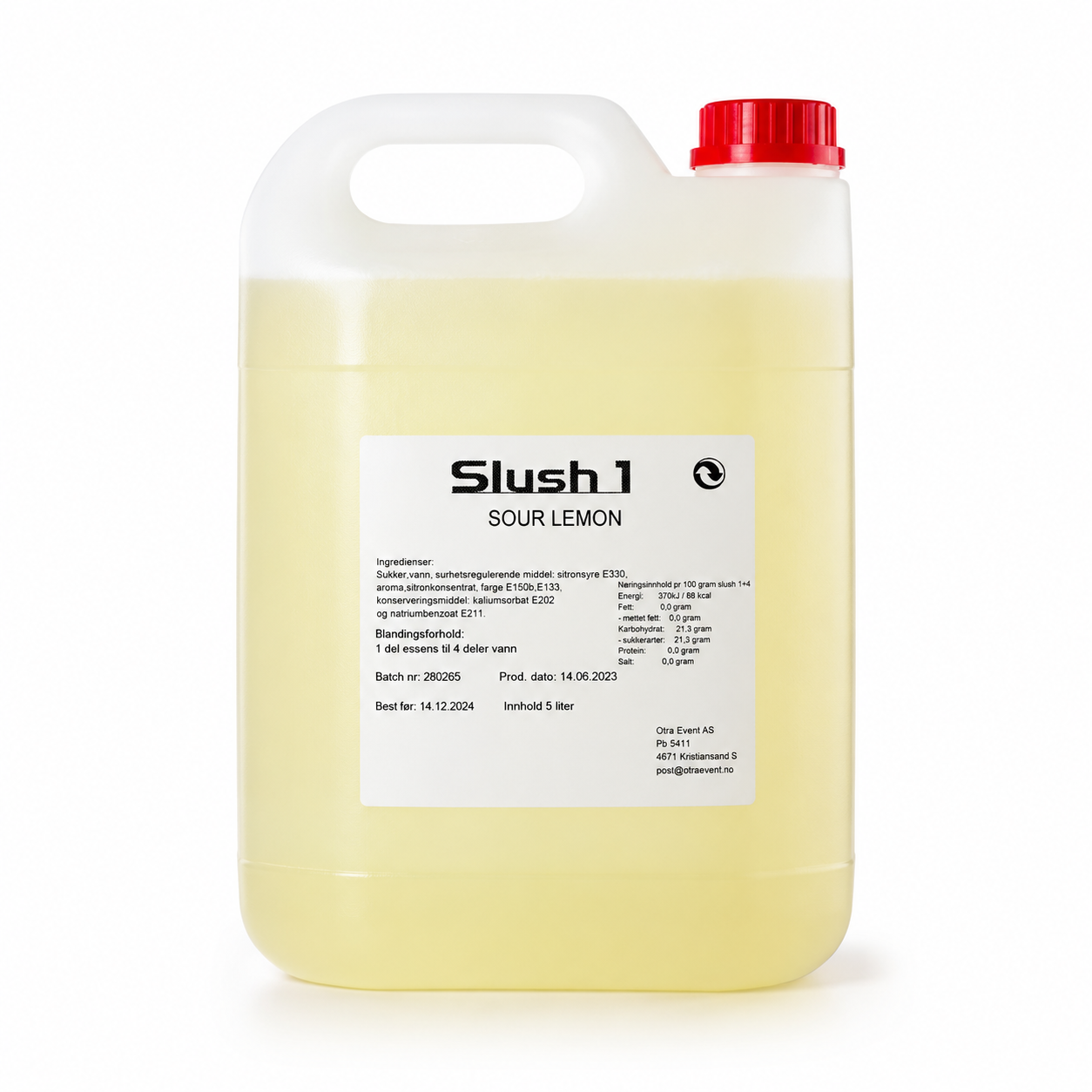 Dream Slush Sour Lemon Essens 5L