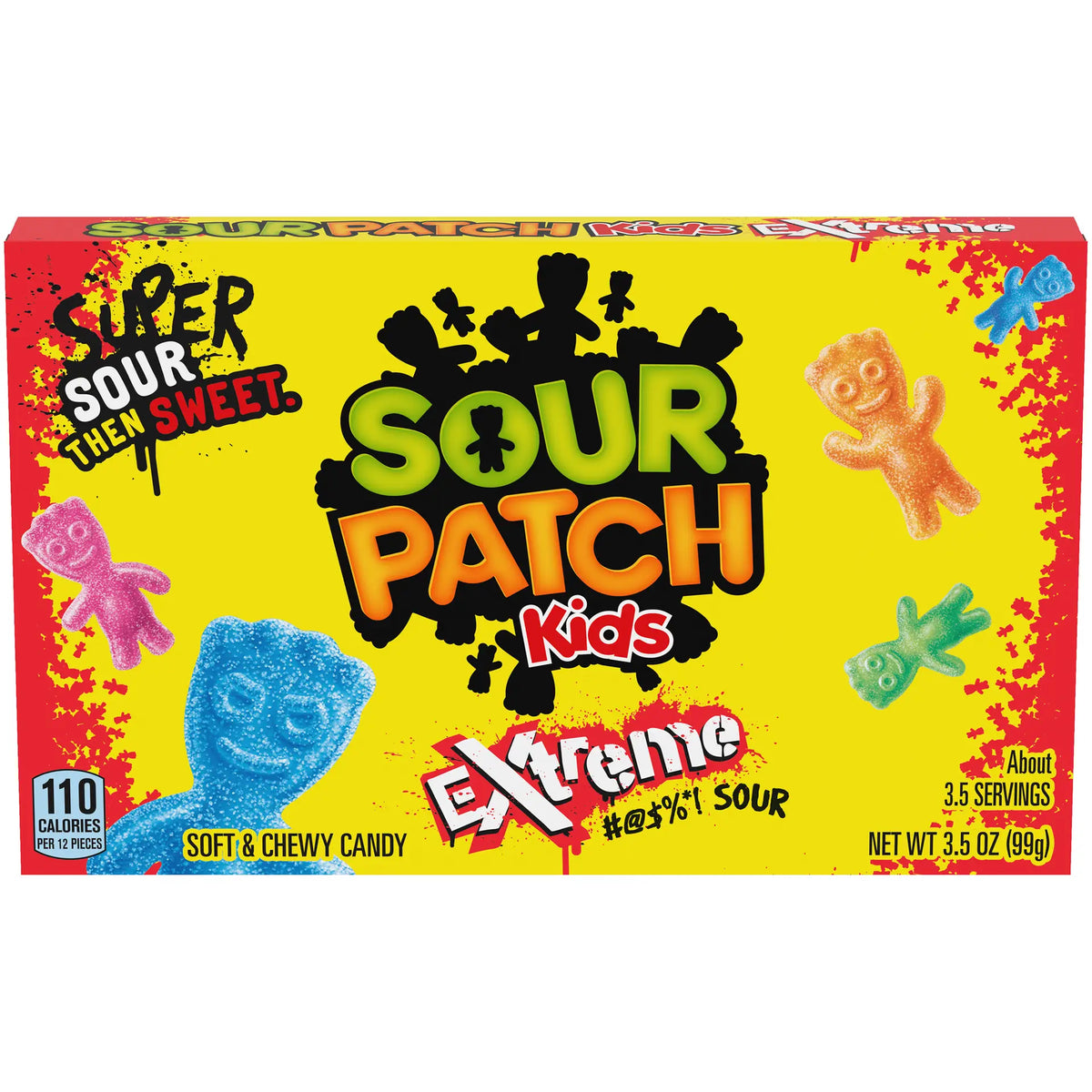 Sour Patch Kids Extreme Theater Box 99 g