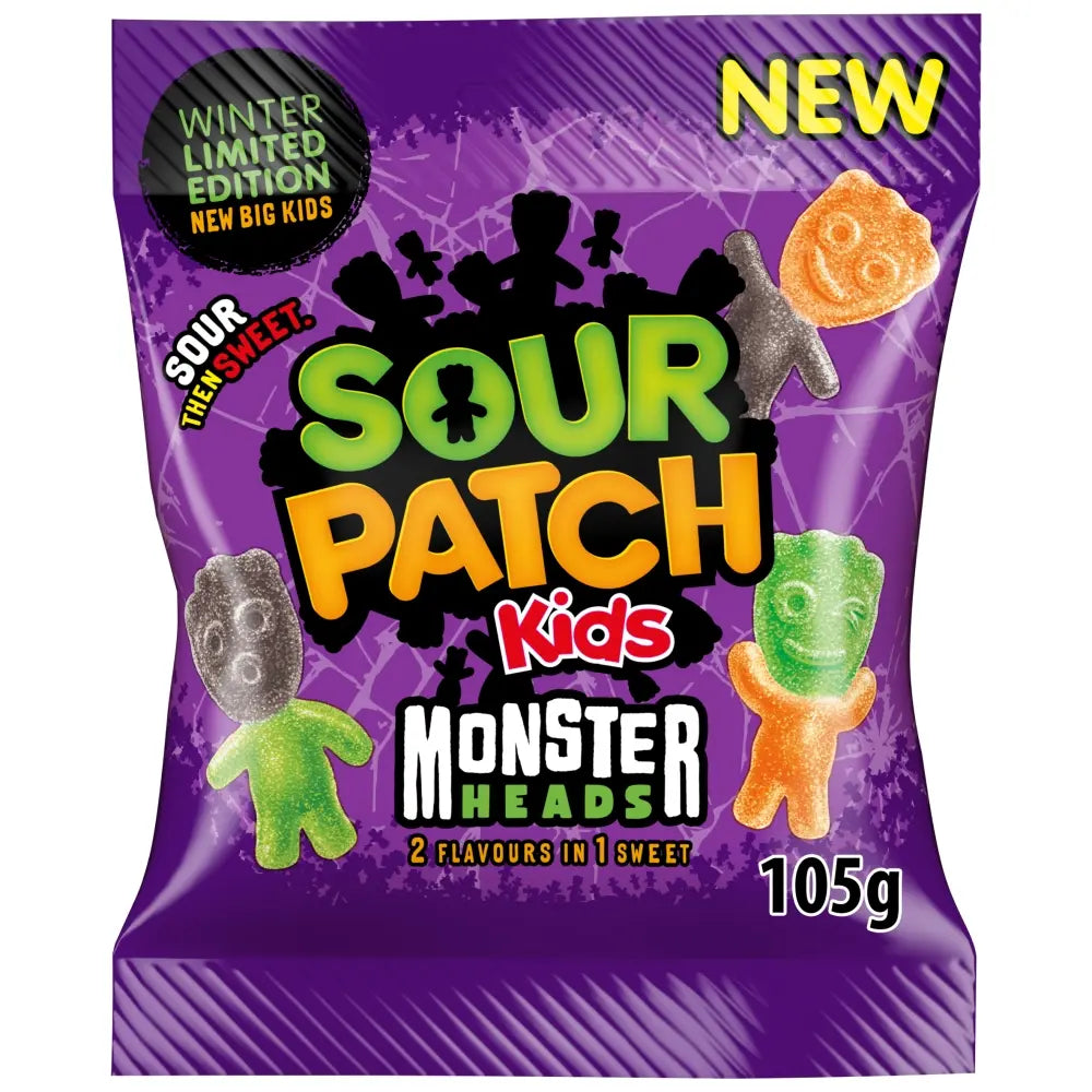 Sour Patch Kids Monster Heads 105 g - Limited Edition