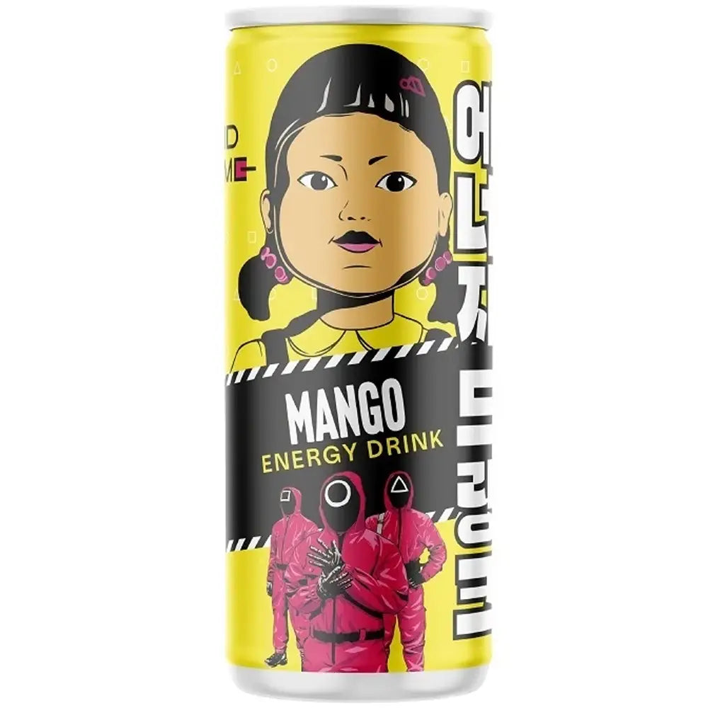 Squid Games Energy Drink Mango Flavor 250 ml