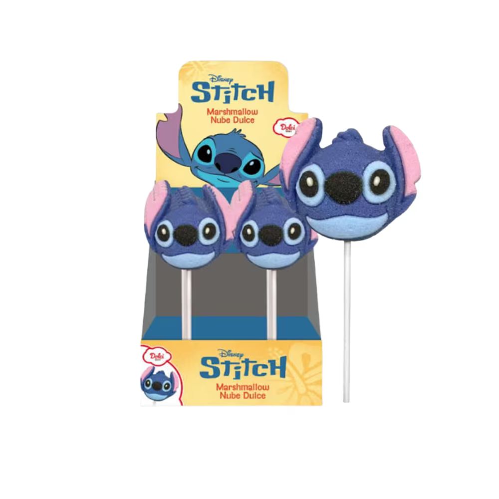Stitch Marshmallow Lollipop 30g