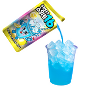 Sweet16 Blue Lemon Ade Zero Sugar Korean Pouch Drink 200ml