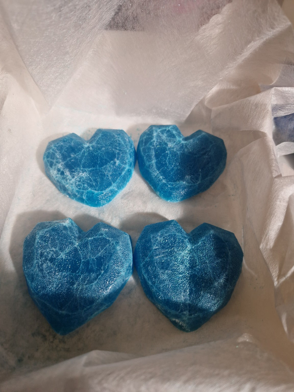 Sapphire Heart Crystal Candy Premium Gift Box