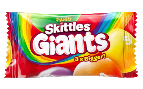 Skittles Giants Fruits 45g