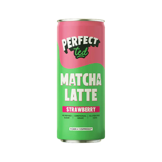 PerfectTed Matcha Latte Strawberry 250 ml