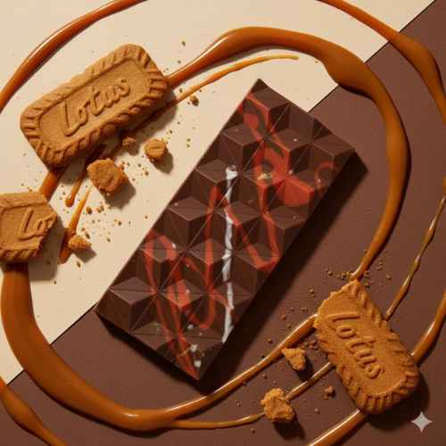 Sweet Gate Håndlaget Dubai Sjokolade med Lotus Biscoff 80 gram