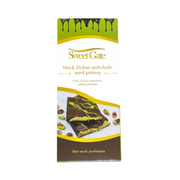 Sweetgate Mørk dubai sjokoladeplate med pistasj 80g