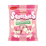 Swizzels Squashies Drumstick Strawberry & Cream Bag 120g