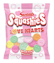 Swizzels Squashies Love Hearts Mixed Fruit Flavour 120g