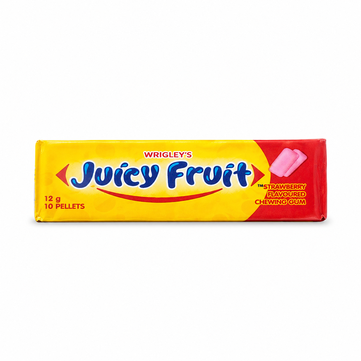 Wrigley's Juicy Fruit Strawberry Gum 12g
