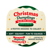 Mystery Christmas Dumplings Squishy – grønn blindboks