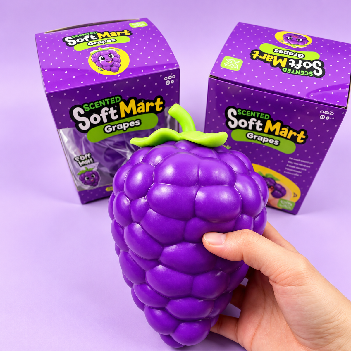 SoftMart Grape Squishy, Scented