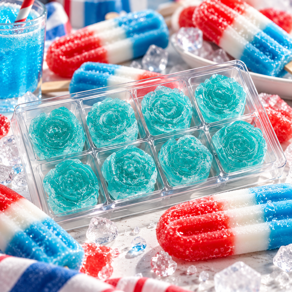 BombPop Popsicle Crystal Candy – Kohakutou Rose Treat Box